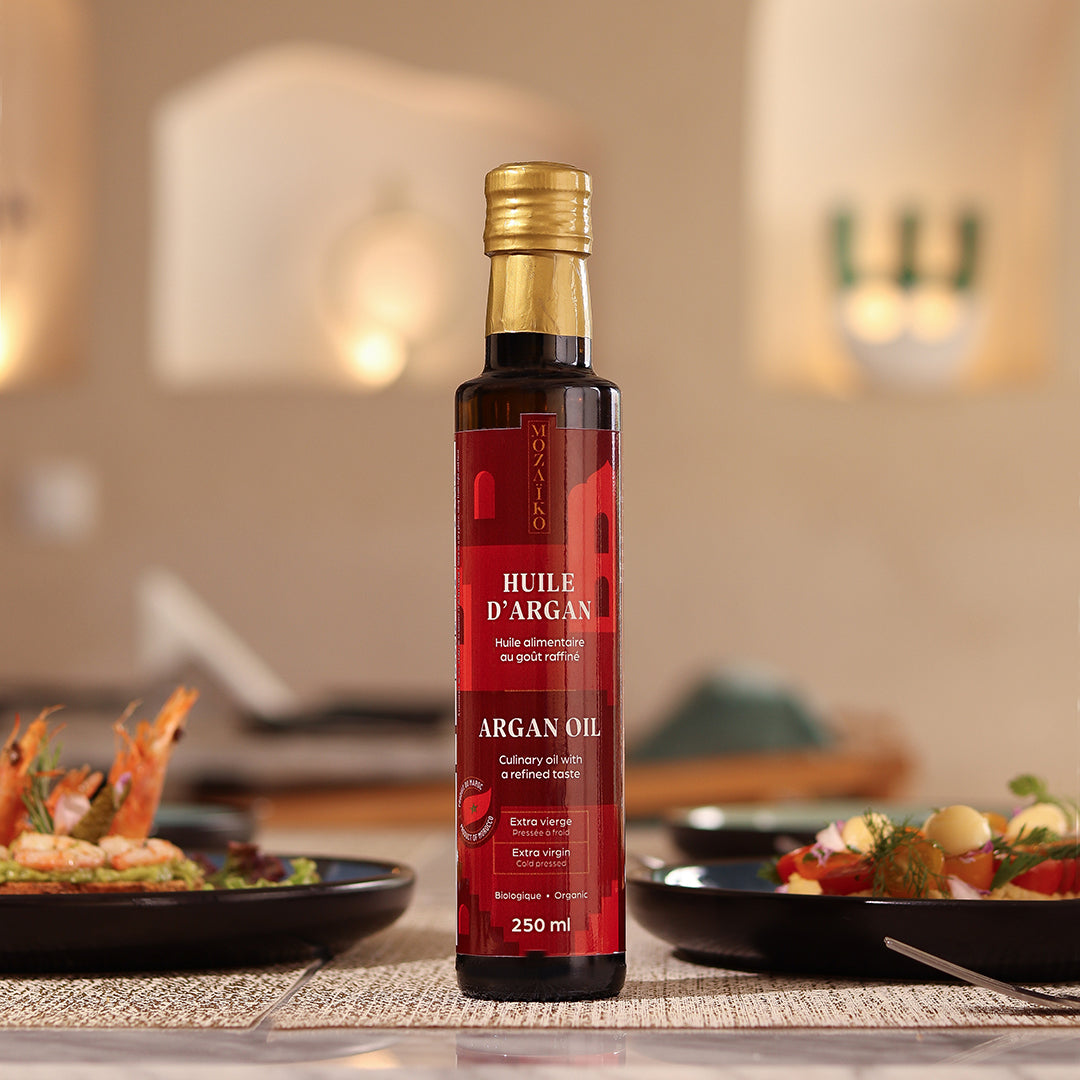 HUILE D'ARGAN ALIMENTAIRE BIOLOGIQUE