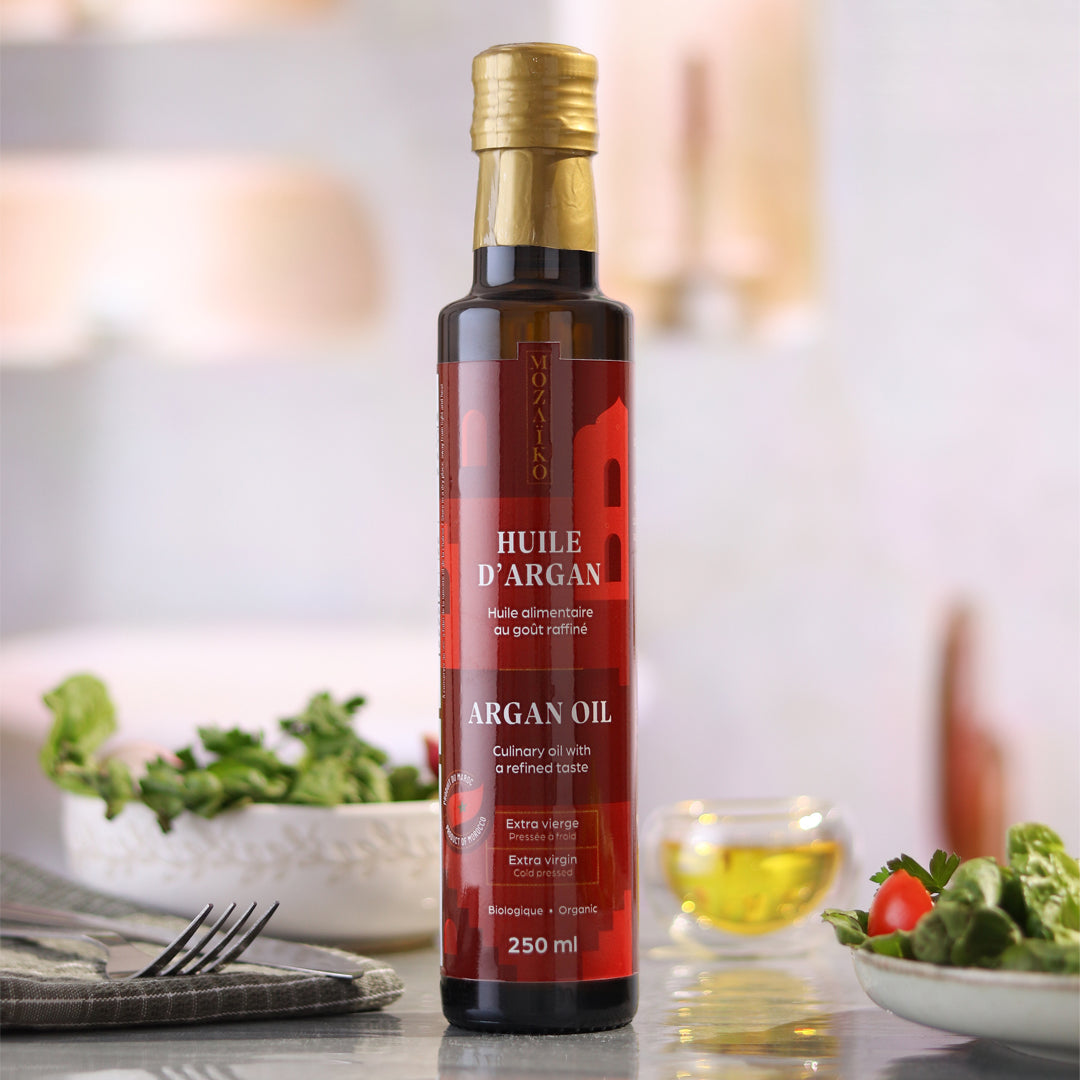 HUILE D'ARGAN ALIMENTAIRE BIOLOGIQUE