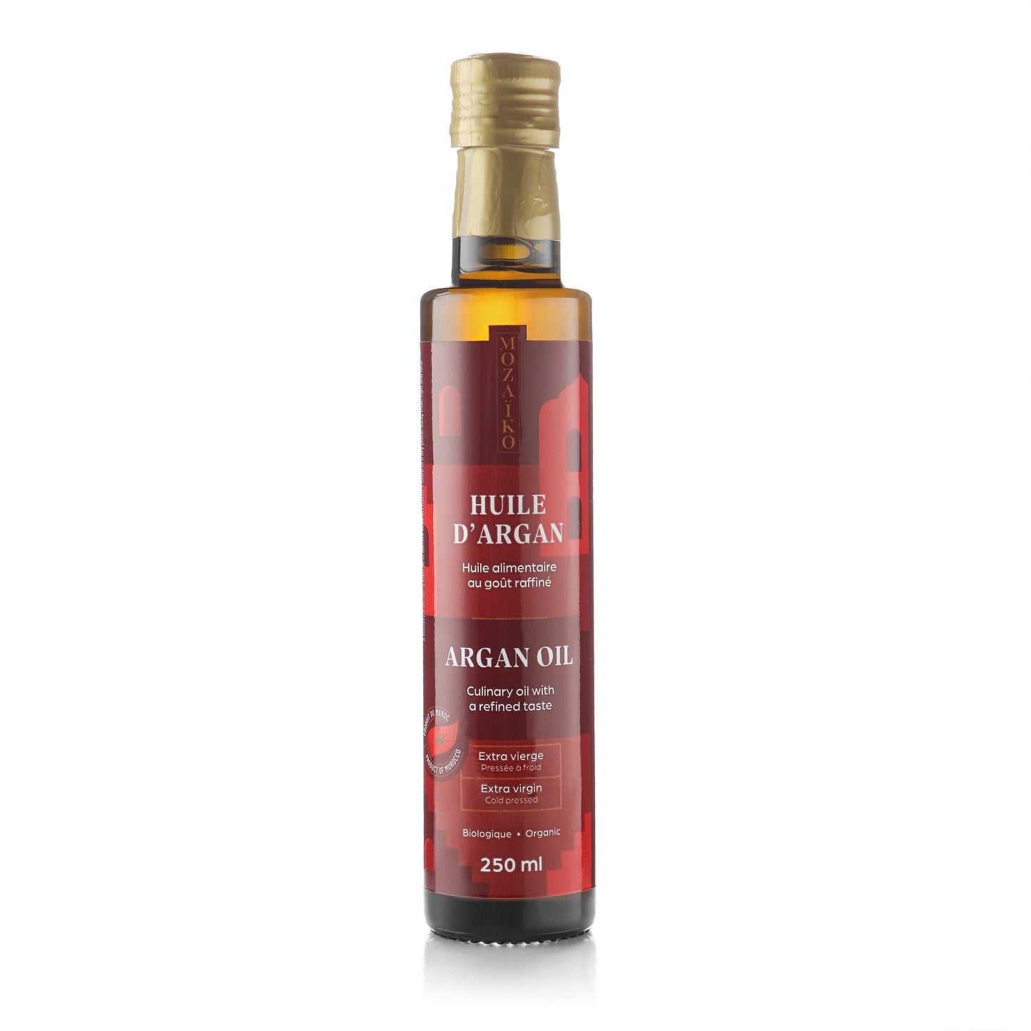 HUILE D'ARGAN ALIMENTAIRE BIOLOGIQUE
